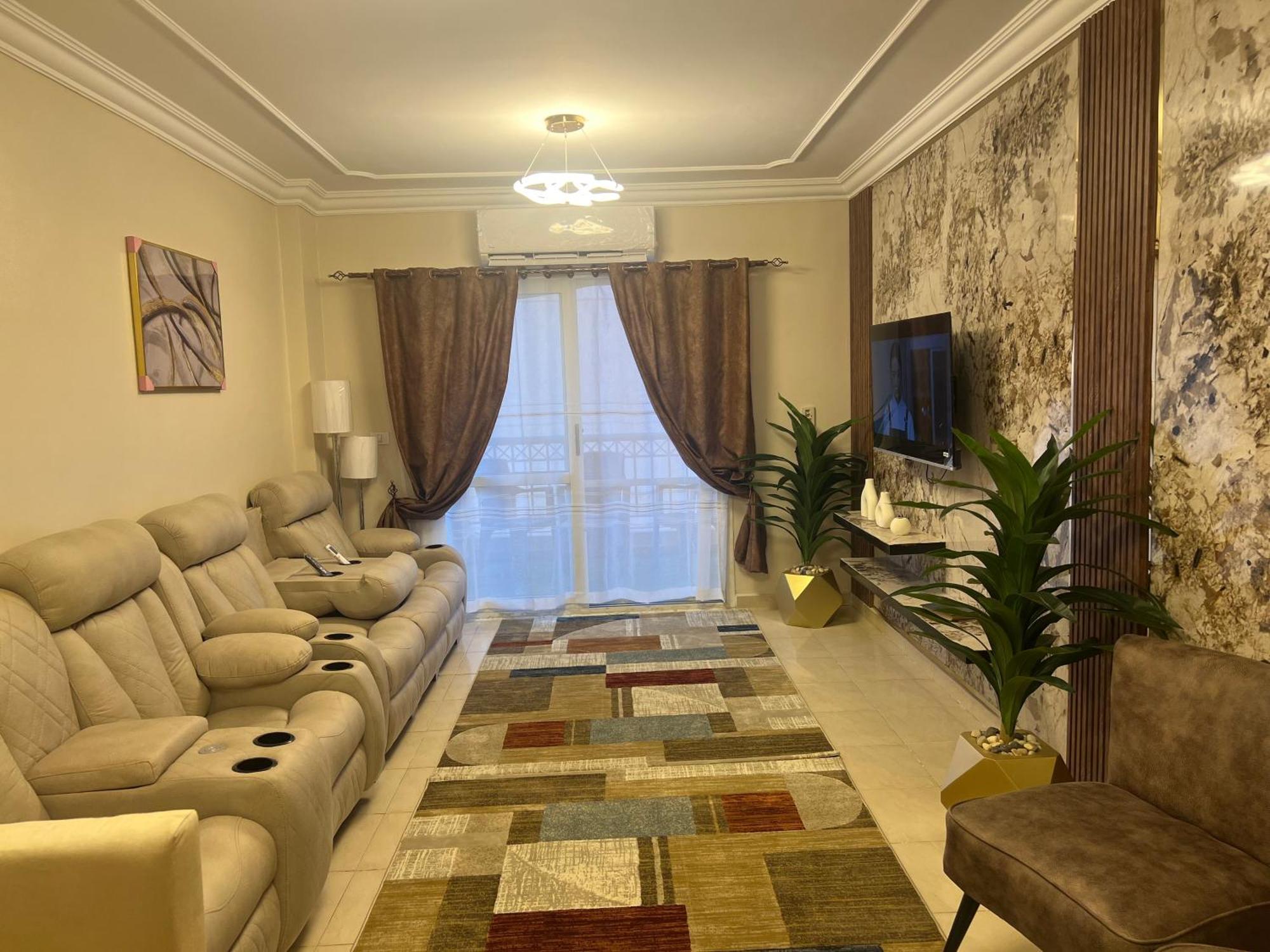 Luxurious Vip Apartment In Madinaty Furnished With High End Hotel Furniture Exterior photo